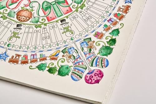 Johanna's Christmas: A Festive Coloring Book for Adults