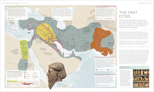 History of the World Map by Map (DK History Map by Map)