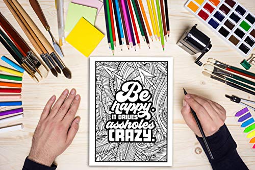 You're a Mother F*cking Badass: Motivational & Inspirational Swear Word Coloring Book for Adults