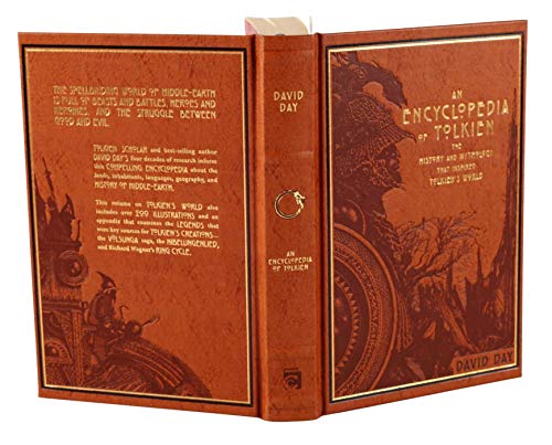 An Encyclopedia of Tolkien: The History and Mythology That Inspired Tolkien's World (Leather-bound Classics)