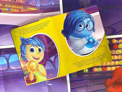 Disney Inside Out 2 My Busy Books - Storybook, 10 figurines, playmat