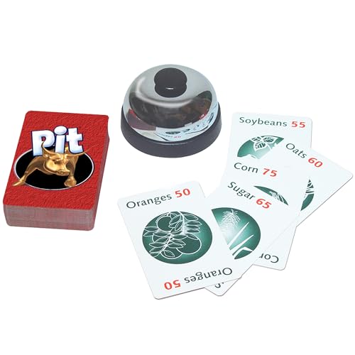 Deluxe Pit by Winning Moves Games USA, Loud and Raucous Party Game for 3 to 8 Players, Ages 7 and Up