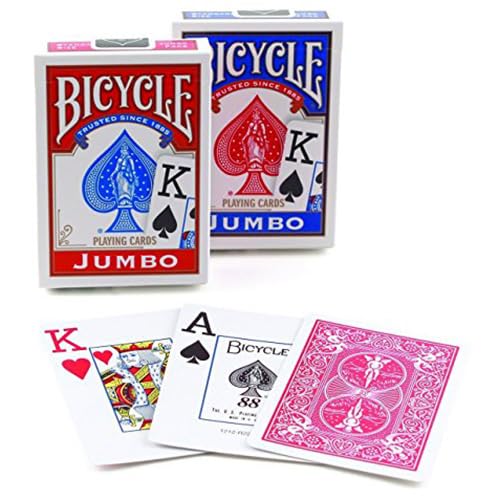 Bicycle Playing Cards, Jumbo Index, Set of 2