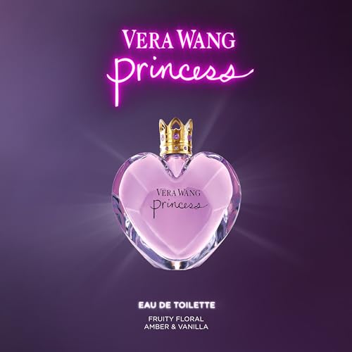 Vera Wang Princess Eau de Toilette Spray for Women, Vanilla, 3.4 Fl Ounce