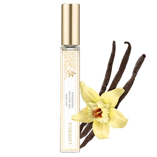 Lavanila Pure Vanilla Perfume for Women, 0.34 oz Roller-Ball - Pure Madagascar Vanilla & Creamy Tonka Bean, The Healthy Fragrance, Clean and Natural