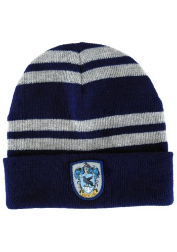 elope Harry Potter Ravenclaw House Knit Beanie Standard Blue