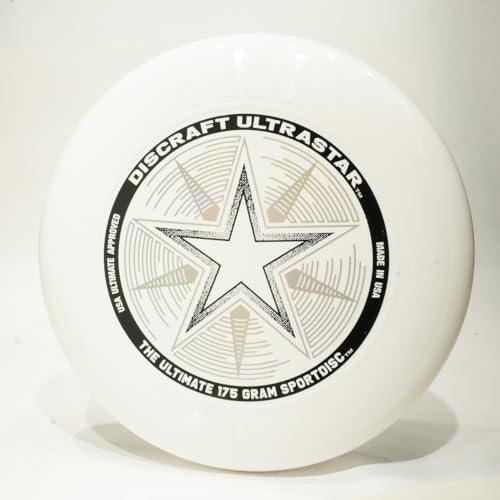 Discraft Ultrastar Ultimate Discs 1 & 2 Packs, Standard Size, for Competitive & Casual Play