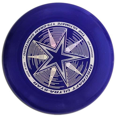 Discraft Ultrastar Ultimate Discs 1 & 2 Packs, Standard Size, for Competitive & Casual Play