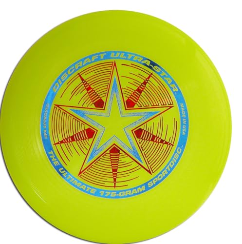 Discraft Ultrastar Ultimate Discs 1 & 2 Packs, Standard Size, for Competitive & Casual Play