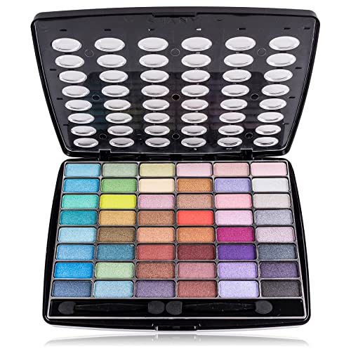 SHANY Glamour Girl Makeup Kit Eyeshadow Palette with Eyeshadows, Blushes, Lipstick Lip-gloss, Makeup Mirror, Makeup applicators, Premium Gift Packaging - Vintage