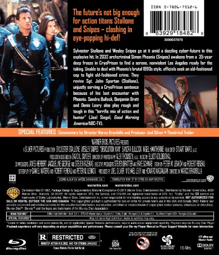 Demolition Man (BD) [Blu-ray]