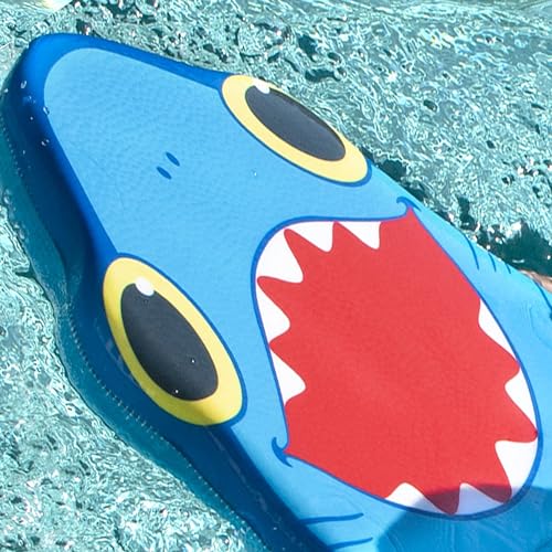 Melissa & Doug Sunny Patch Spark Shark Kickboard - Learn-to-Swim Pool Toy