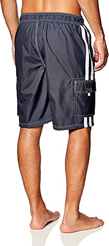 Kanu Surf Mens Barracuda Swim Trunks (Regular & Extended Sizes)