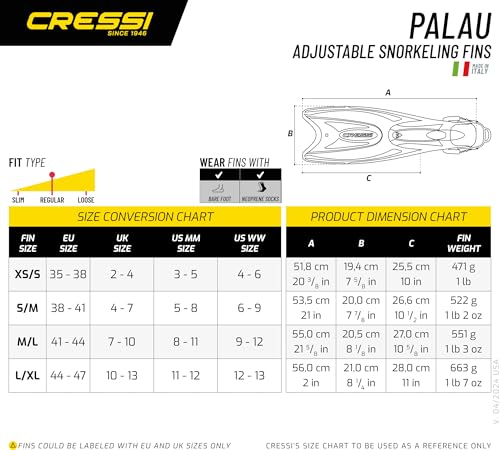 Cressi Palau SAF Set