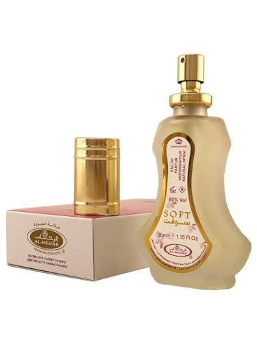 Al-Rehab Soft Eau de Parfum Spray for Women, 1.18 Ounce