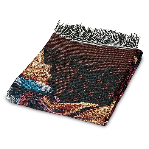 Northwest Harry Potter Woven Tapestry Throw Blanket, 48" x 60", Gryffindor Shield