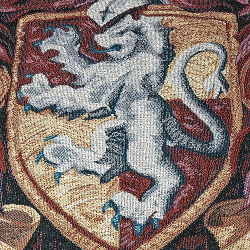 Northwest Harry Potter Woven Tapestry Throw Blanket, 48" x 60", Gryffindor Shield