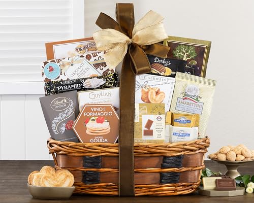 The Bon Appetit Gourmet Gift Basket by Wine Country Gift Baskets Gift for Families College Students Appreciation Thank You Congratulations Get Well Soon Care Package