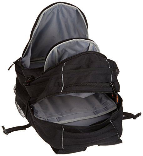 Amazon Basics Laptop Backpack Fits Up to 17-Inch Laptops, Black