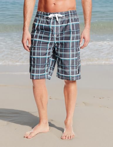 Kanu Surf Mens Infinite Swim Trunks (Regular & Extended Sizes)