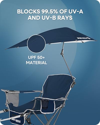 Sport-Brella Beach Chair with UPF 50+ Adjustable Umbrella