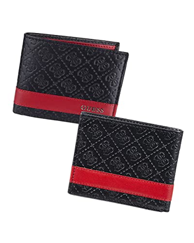 Guess Men's Leather Slim Bifold Wallet