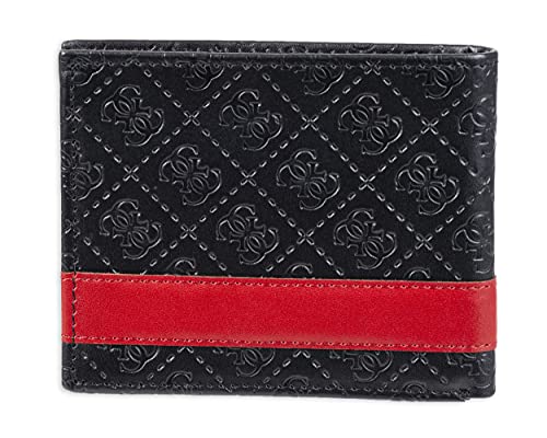 Guess Men's Leather Slim Bifold Wallet