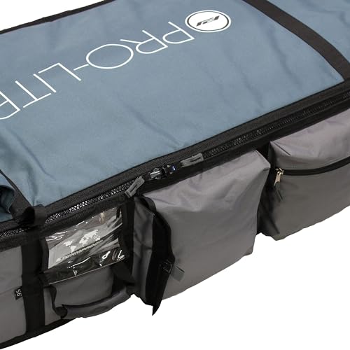 Wheeled Coffin Surfboard Travel Bag for 2-4 Shortboards