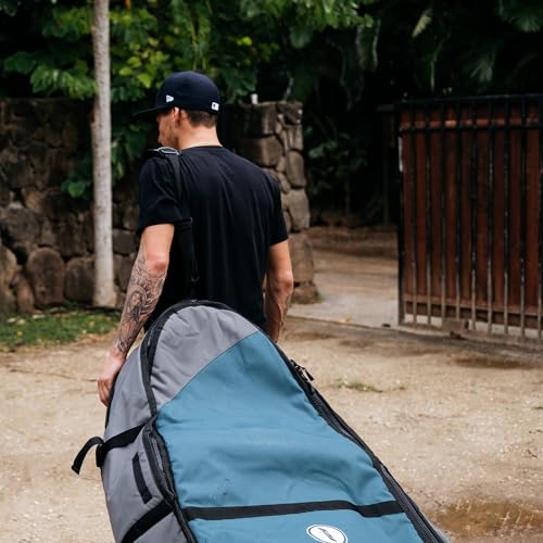 Wheeled Coffin Surfboard Travel Bag for 2-4 Shortboards