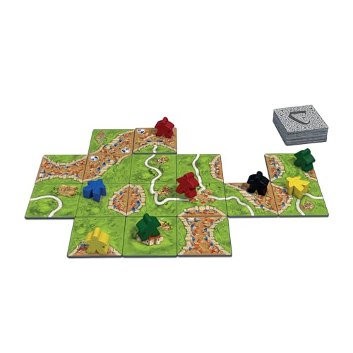 Carcassonne Board Game (BASE GAME) | Board Game for Adults and Family | Strategy Board Game | Medieval Adventure Board Game | Ages 7 and up | 2-5 Players | Made by Z-Man Games