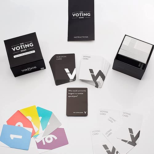 The Voting Game - The Hilarious Adult Party Card Game About Finding Out Who Your Friends are - Perfect for College Students, Fun Parties and Board Games Night with Your Group