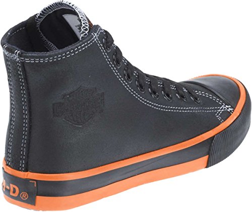 Men's Nathan Leather Motorcycle Casual Sneaker Vulcanized