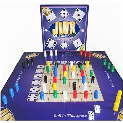 Jinx - Fast and Fun Game of Chance Where The Luck of The Dice Determines Your Fate - Game Night Fun for Family & Adults