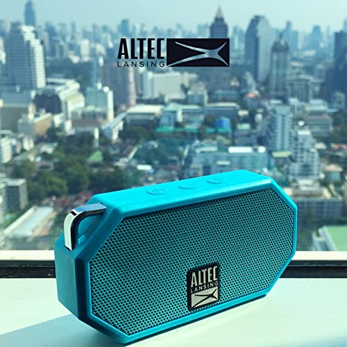 Altec Lansing Mini H2O - Waterproof Bluetooth Speaker, IP67 Certified & Floats in Water, Compact & Portable Speaker for Hiking, Camping, Pool, and Beach