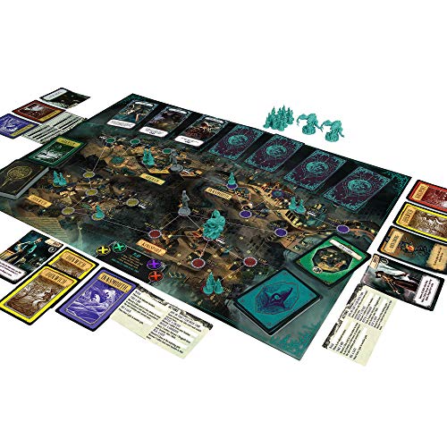 Pandemic Reign of Cthulhu Board Game for Adults and Family | Cooperative | Ages 14+ | 2 to 4 players | Average Playtime 40 minutes | Made by Z-Man Games