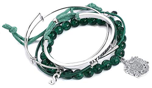 Harry Potter Slytherin Arm Party Bracelet Set