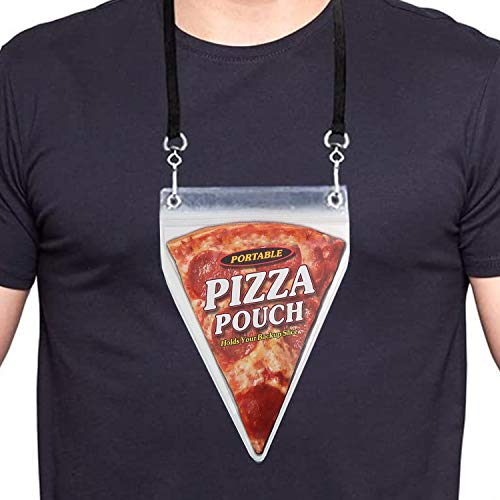 Portable Pizza Pouch - Great Gag Gift, Stocking Stuffer, Or For The Pizza Lover!