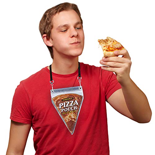 Portable Pizza Pouch - Great Gag Gift, Stocking Stuffer, Or For The Pizza Lover!