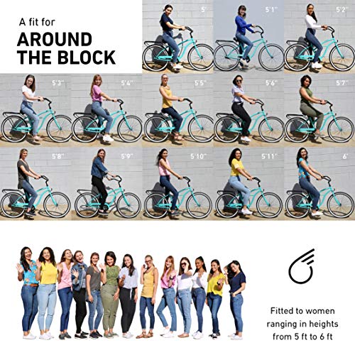 sixthreezero Around The Block Women's Beach Cruiser Bike