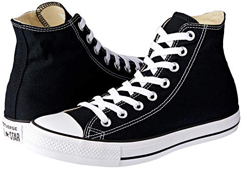 Converse Unisex Chuck Taylor All Star High Top (5 Men 7 Women, Black)