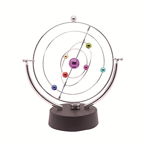 ScienceGeek Kinetic Art Asteroid - Electronic Perpetual Motion Desk Toy Home Decoration