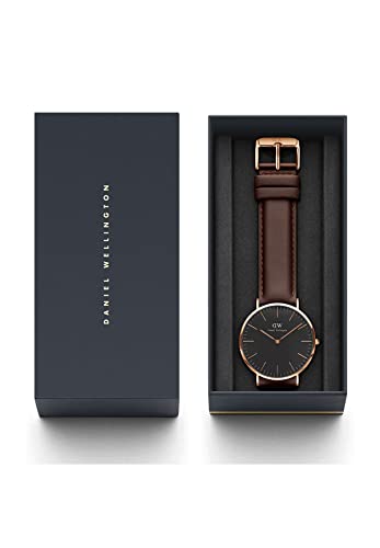 Daniel Wellington Classic Bristol Watch, Italian Brown Leather Band