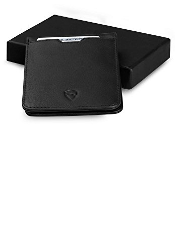 Vaultskin MANHATTAN Slim Minimalist Bifold Wallet and Credit Card Holder with RFID Blocking and Ideal for Front Pocket