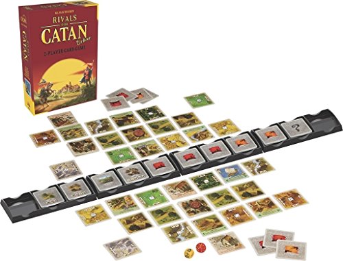 Rivals for CATAN Card Game DELUXE EDITION | Civilization Building Strategy Game | Family Game for Adults and Kids | Ages 10+ | 2 Players | Average Playtime 45-60 Minutes | Made by CATAN Studio