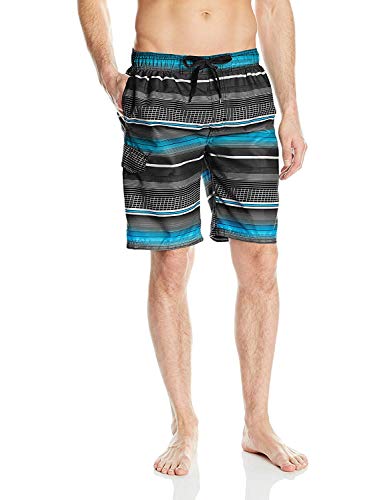 Kanu Surf Mens Bellaire Swim Trunks (Regular & Extended Sizes)