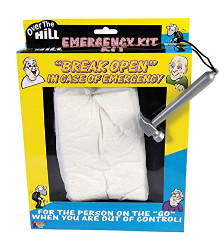 Forum Novelties Hill Emergency Underwear Kit Gag Gift, Multi-Colored