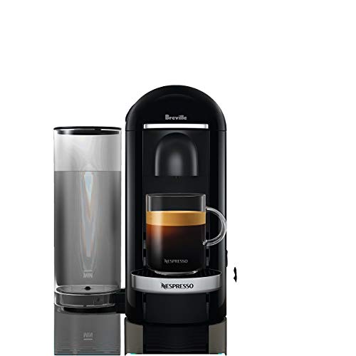 Nespresso Vertuo Plus Deluxe Coffee and Espresso Maker by Breville, Black