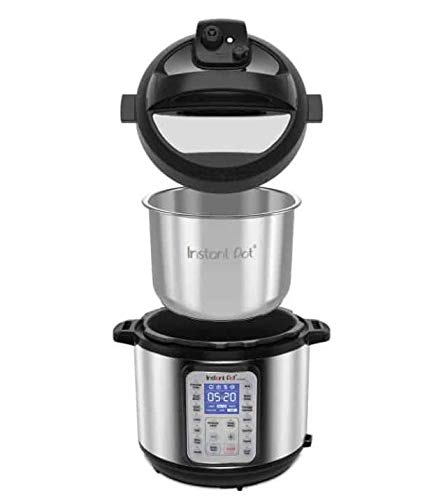 Instant Pot Duo Plus 9-in-1 Electric Pressure Cooker, Slow Cooker, Rice Cooker, Steamer, Sauté, Yogurt Maker, Warmer & Sterilizer, Includes App With Over 800 Recipes, Stainless Steel, 6 Quart