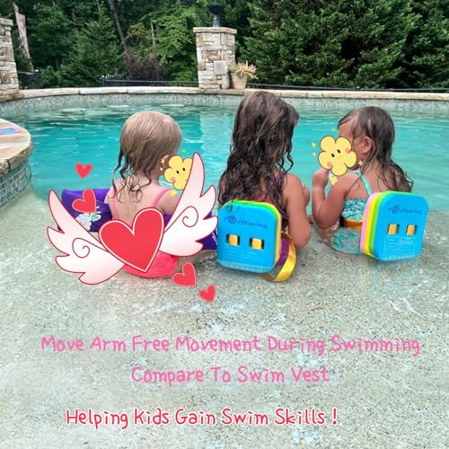 Swim Float Kids Back Belt: Pool Bubble Water Device Trainer