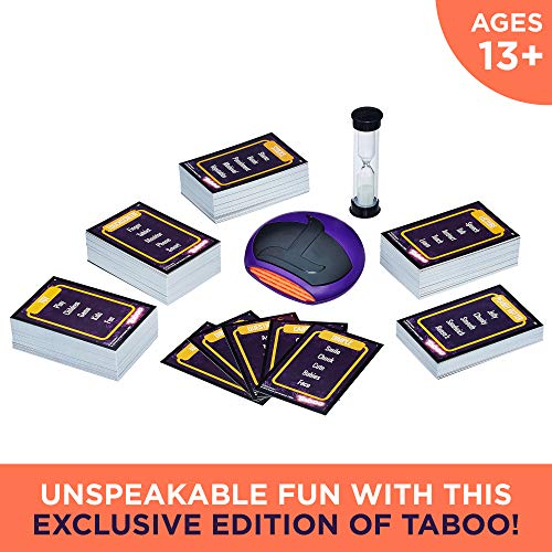 Hasbro Gaming Taboo Party Board Game With Buzzer for Kids Ages 13 and Up (Amazon Exclusive)